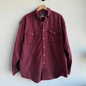 Vintage North Crest Men's Shirt -‎ Large
